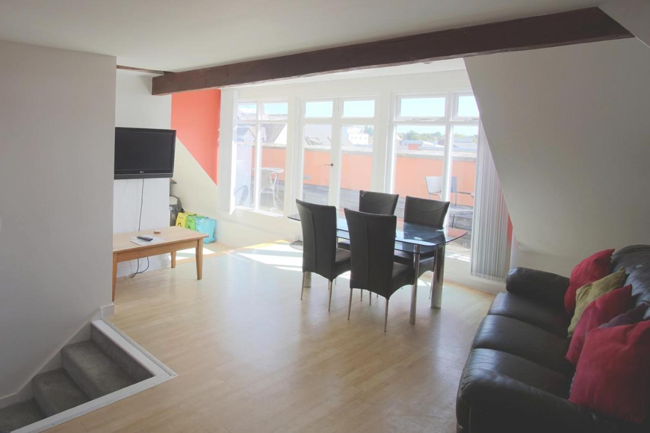 Stunning Central Exeter Apartment With Balcony And Fantastic View 외부 사진