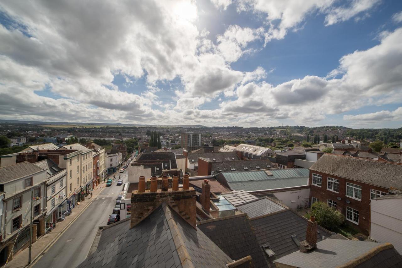 Stunning Central Exeter Apartment With Balcony And Fantastic View 외부 사진